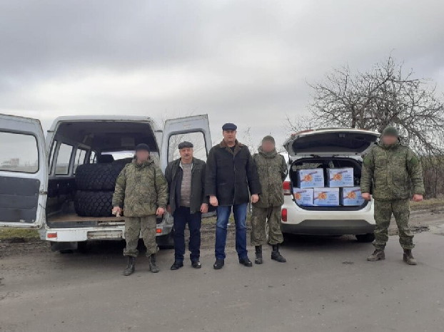 Нашим бойцам передана очередная партия гуманитарной помощи. Нашим бойцам передана очередная партия гуманитарной помощи.